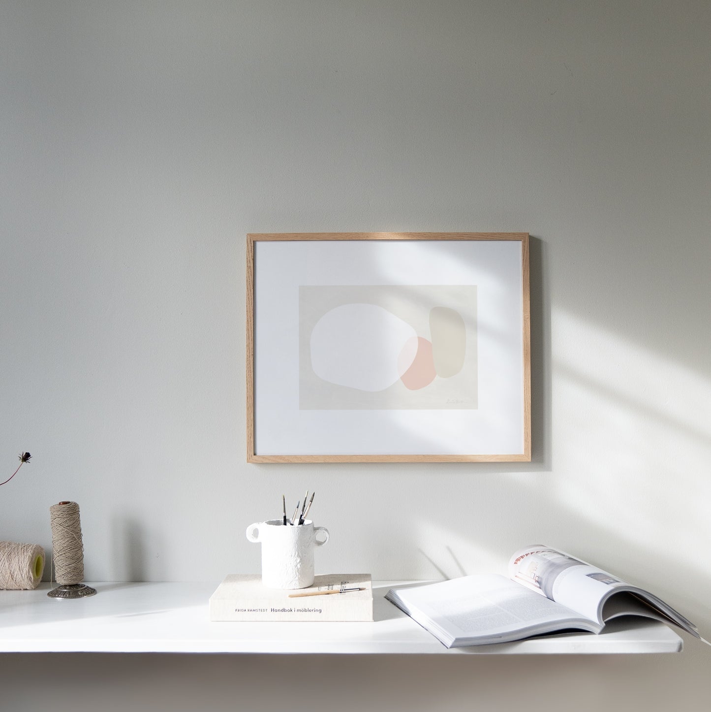 Formstark poster rosa