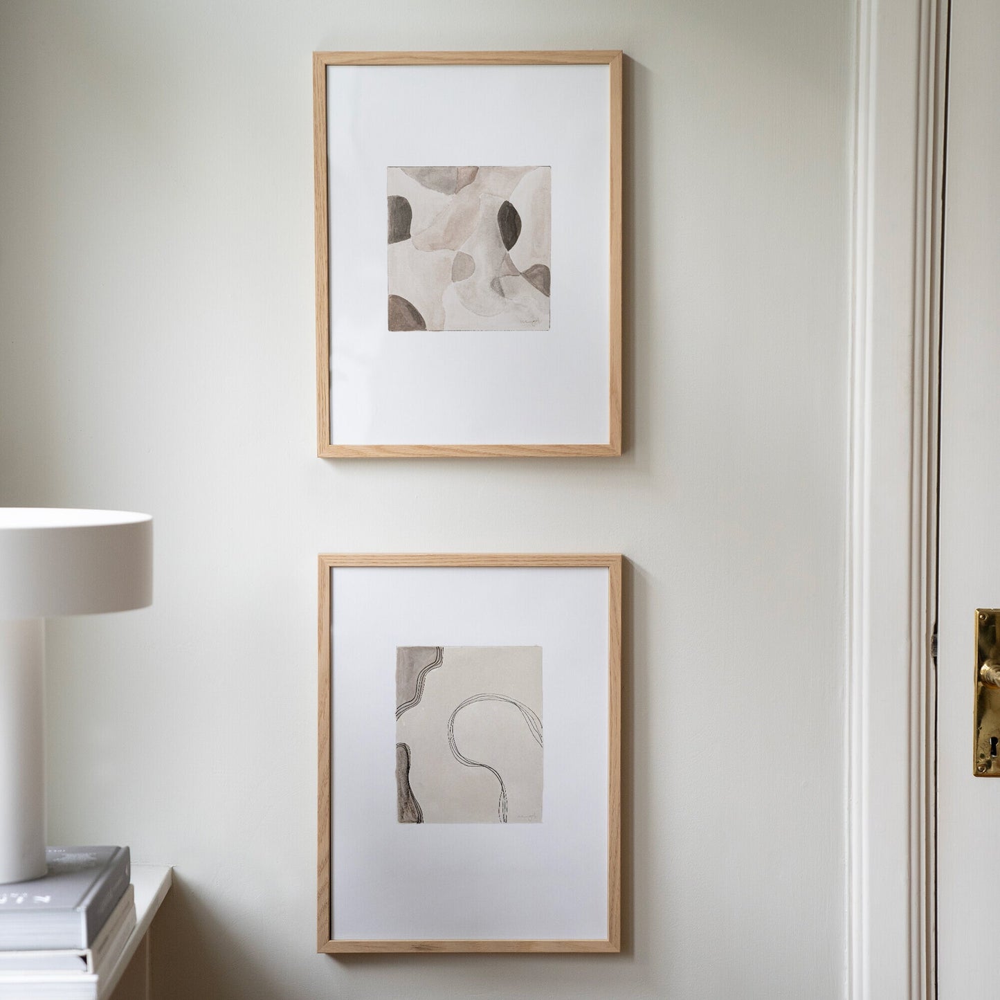 Vattenfärg abstrakt poster