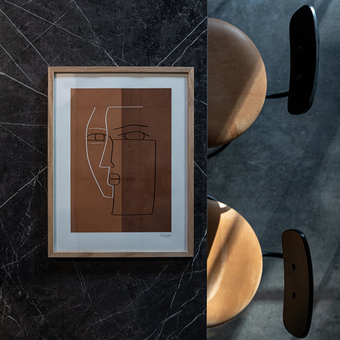 Uttryck poster terrakotta