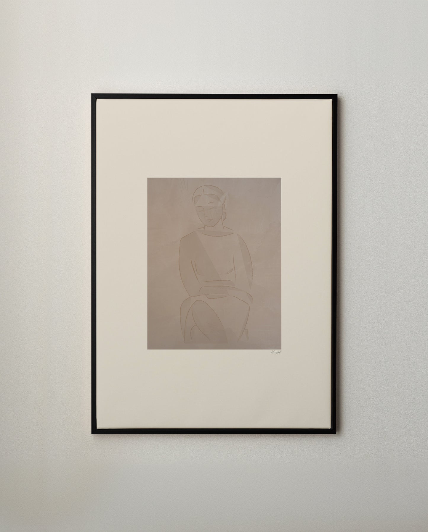 Tålmodig canvastavla