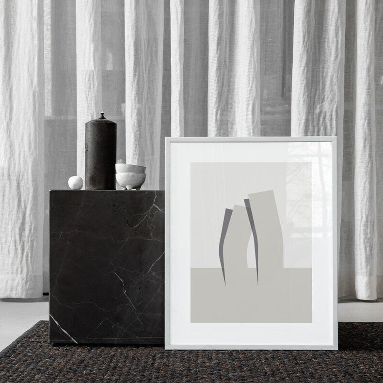 Du och jag poster grå