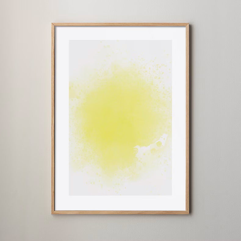 Colour splash poster gul