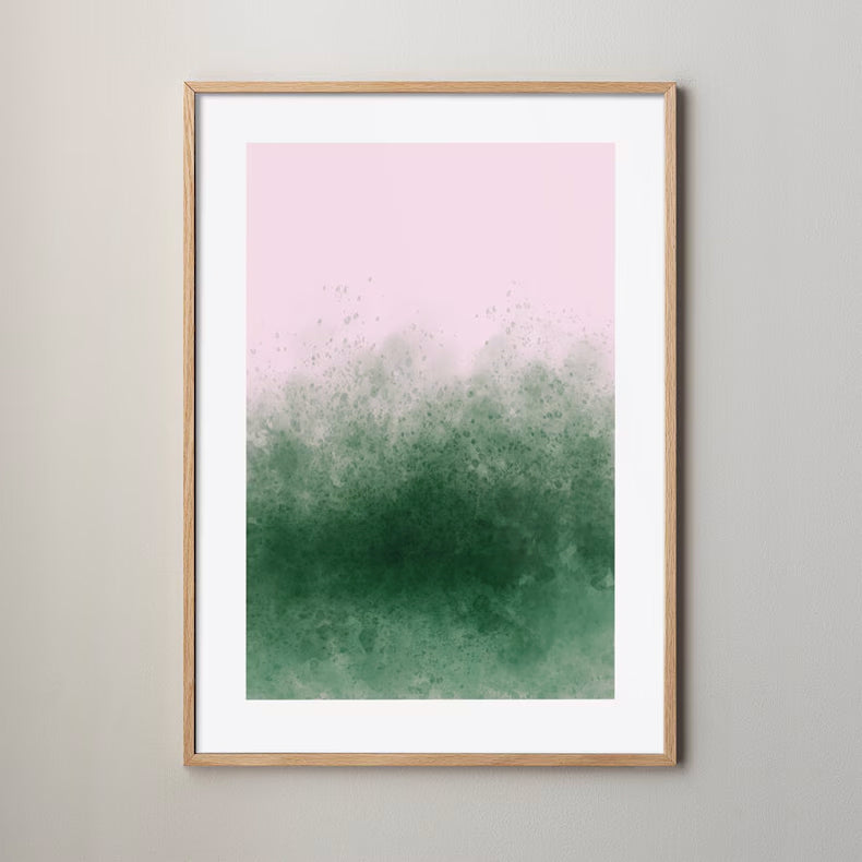 Colour splash poster rosa