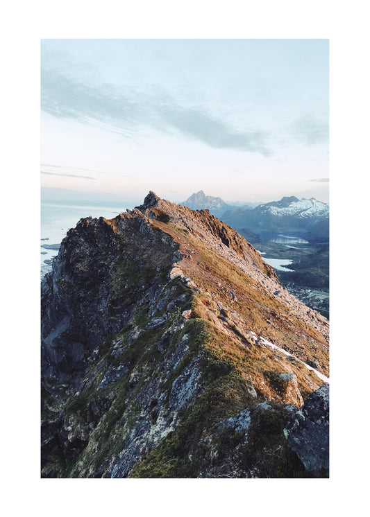 Midnattssol Lofoten poster