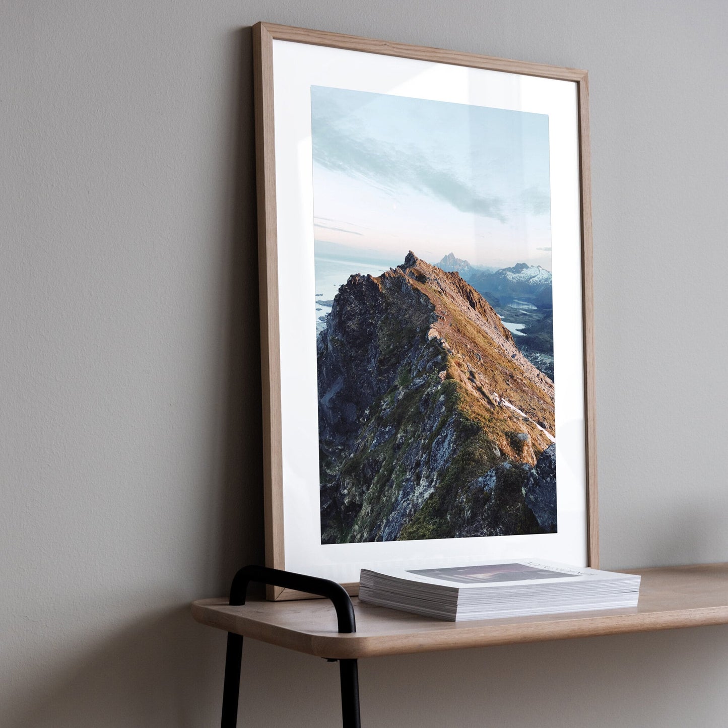 Midnattssol Lofoten poster