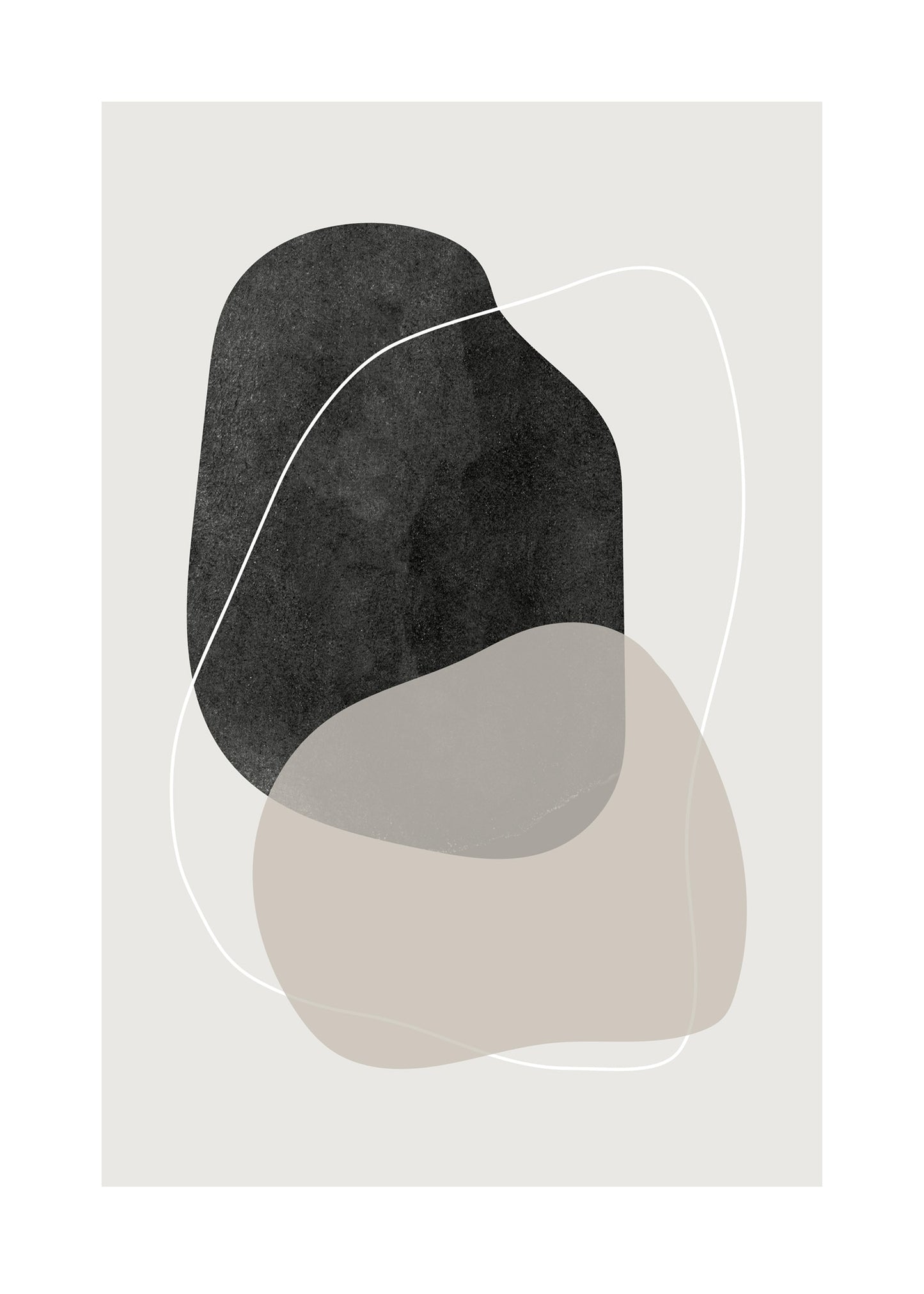 Abstrakta former poster