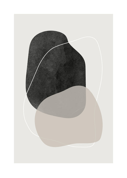 Abstrakta former poster