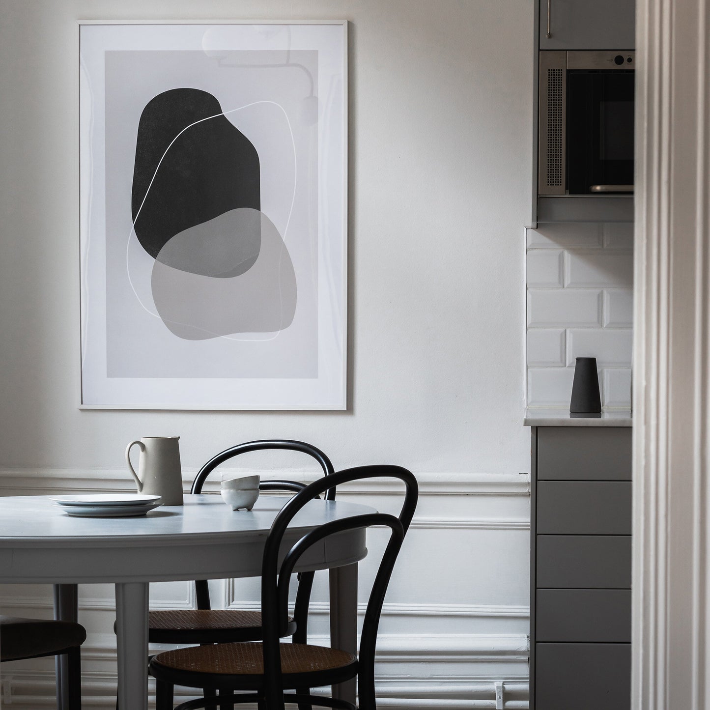 Abstrakta former poster