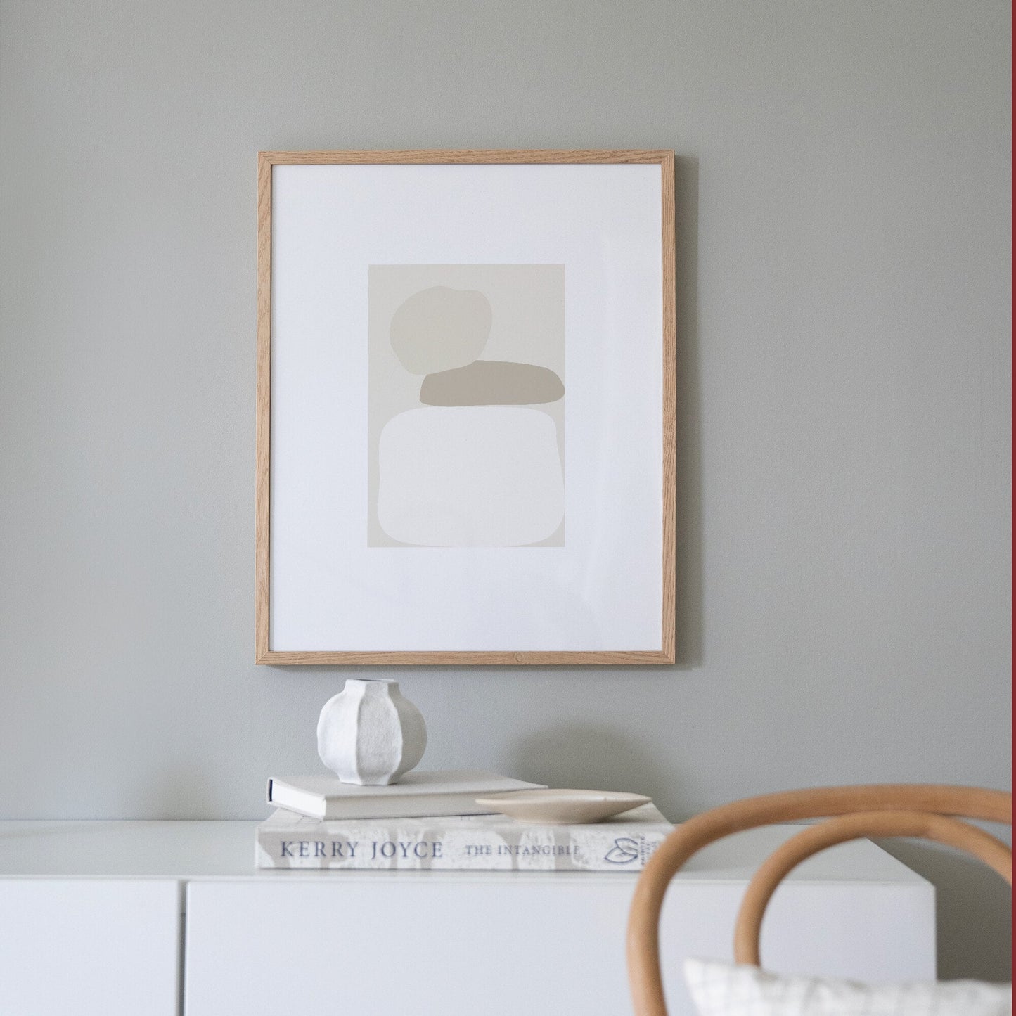 Poster med abstrakta former