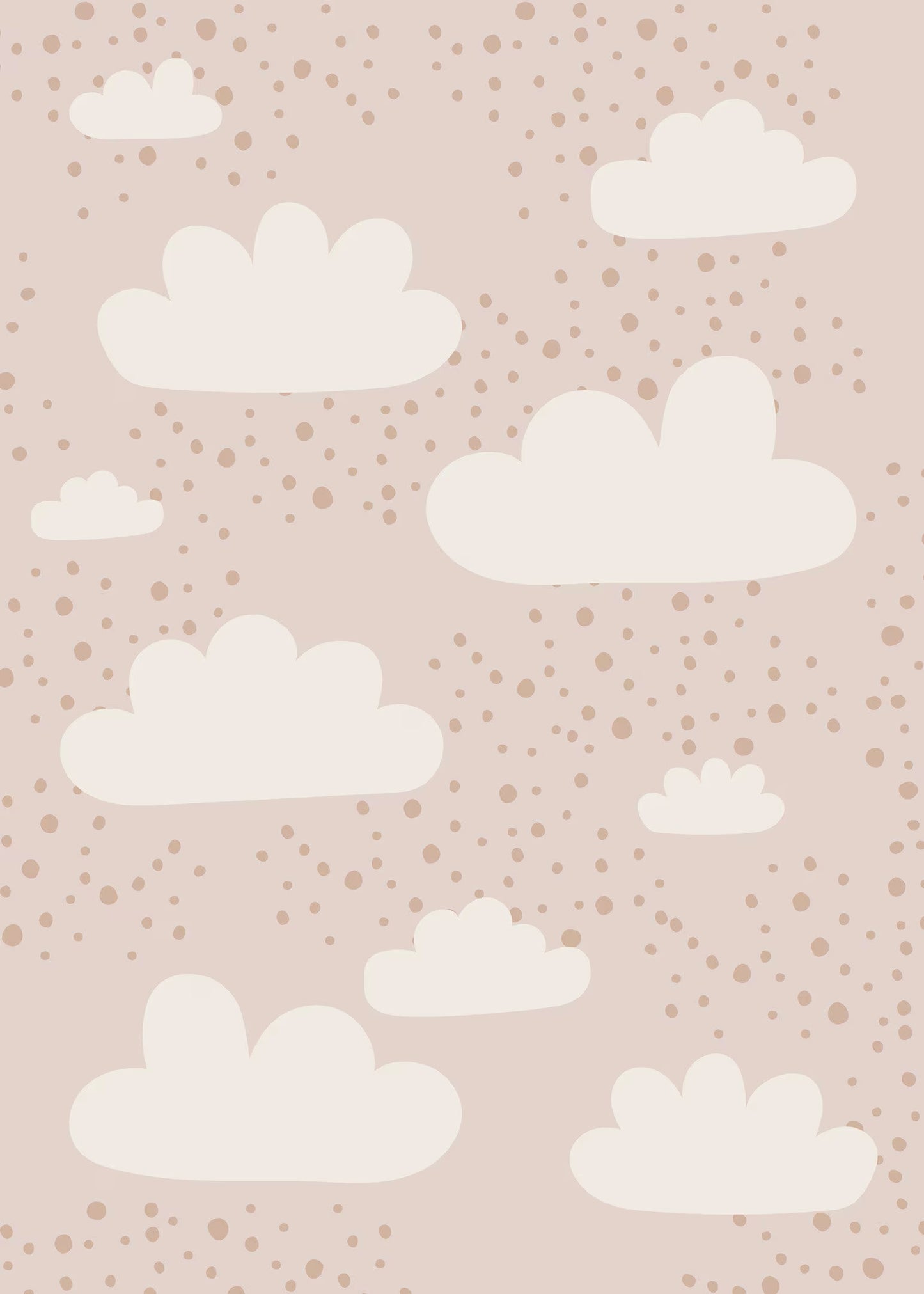 Busväder rosa poster