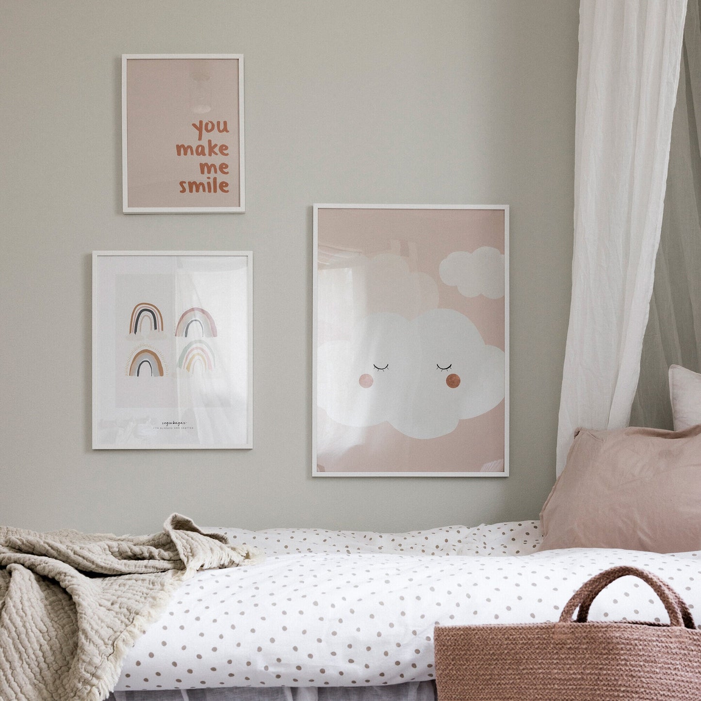 You make me smile poster