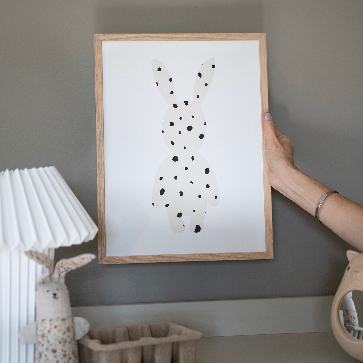 Prickig kanin poster