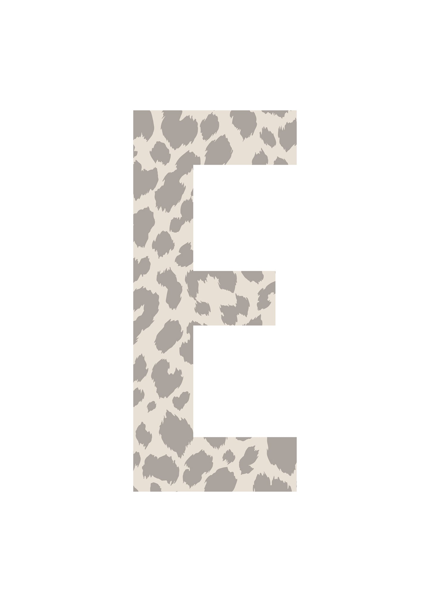 Bokstavstavla leopard - A-N