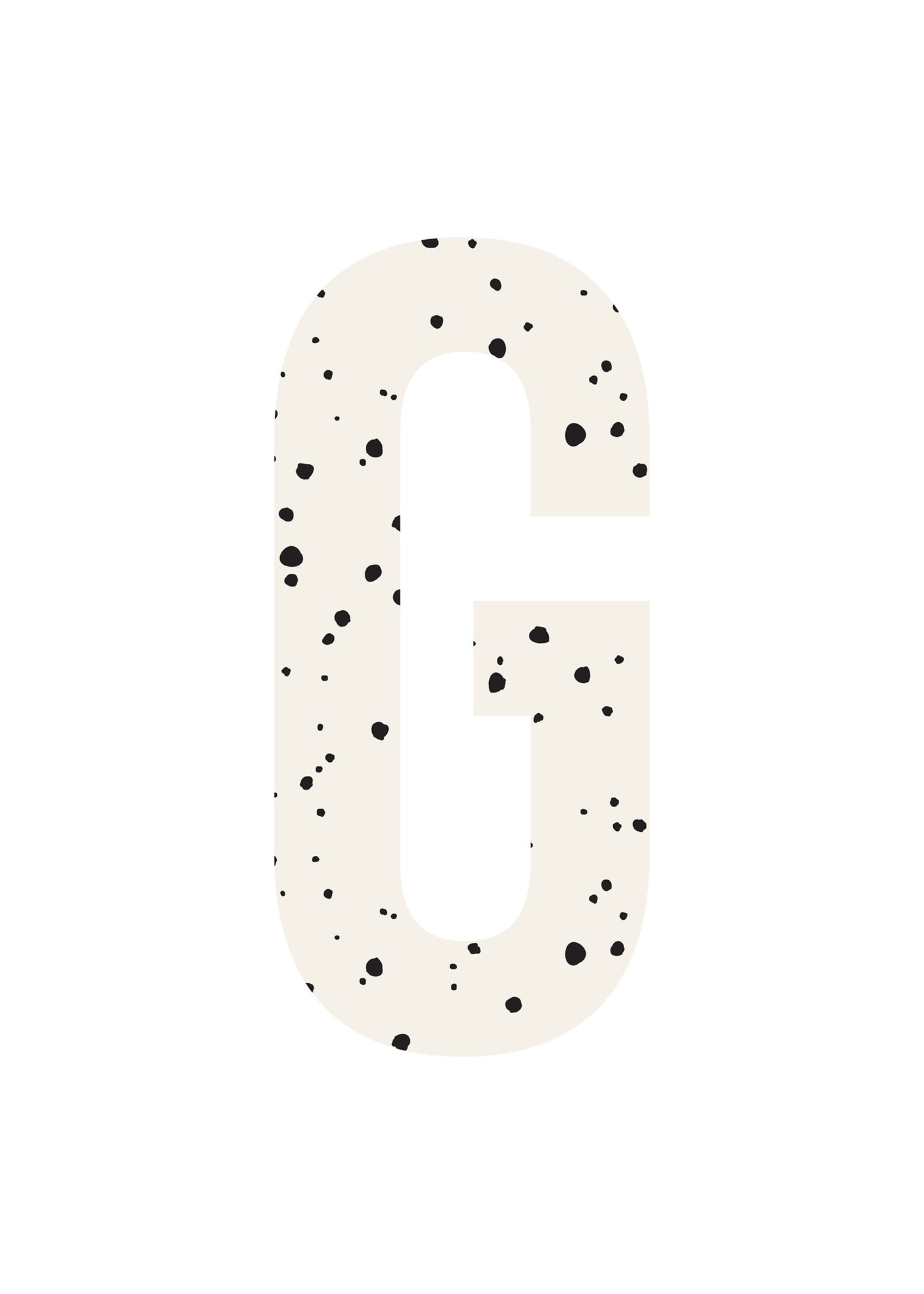 Bokstavstavla små prickar - A-N
