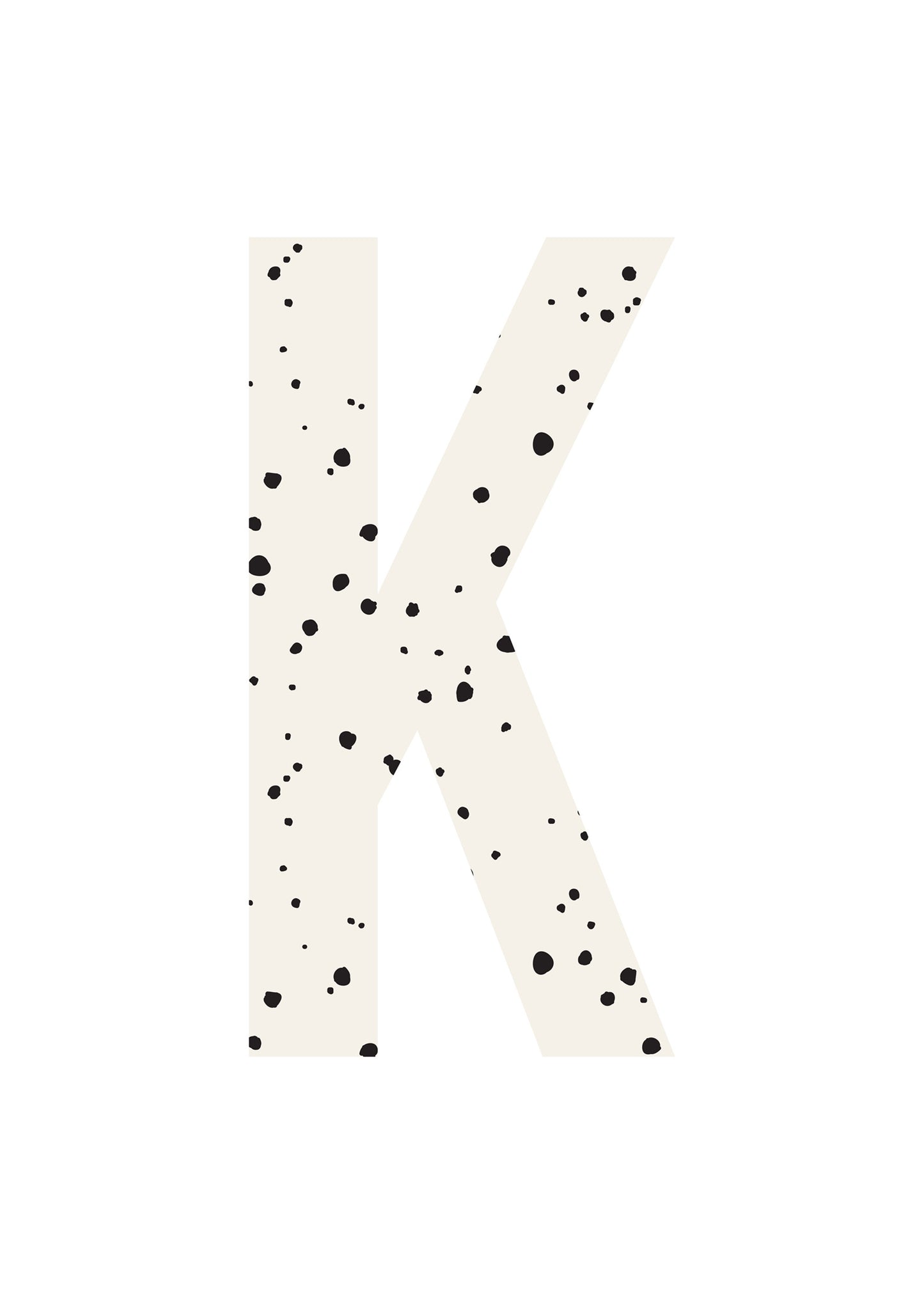 Bokstavstavla små prickar - A-N