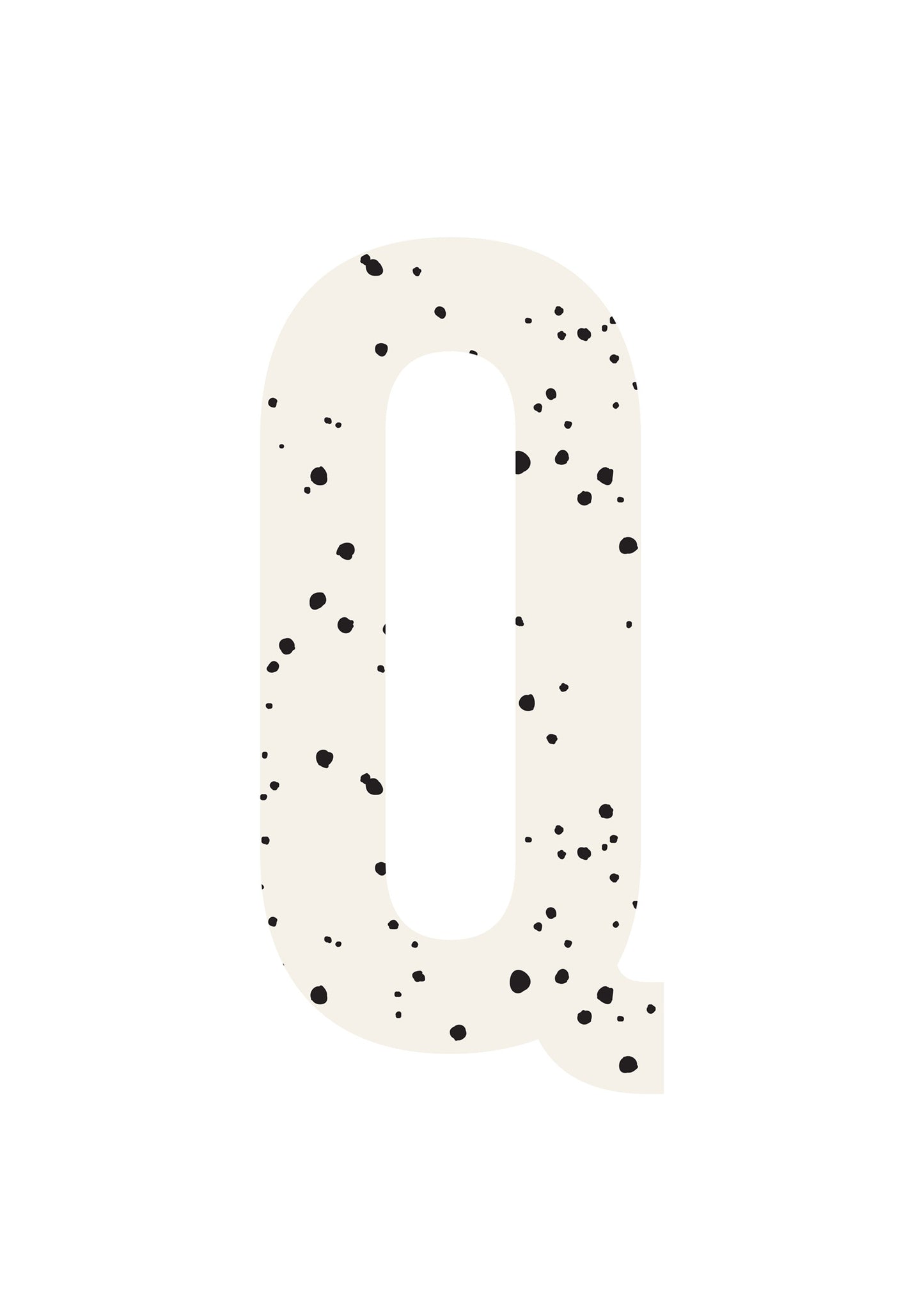 Bokstavstavla små prickar - O-Ö