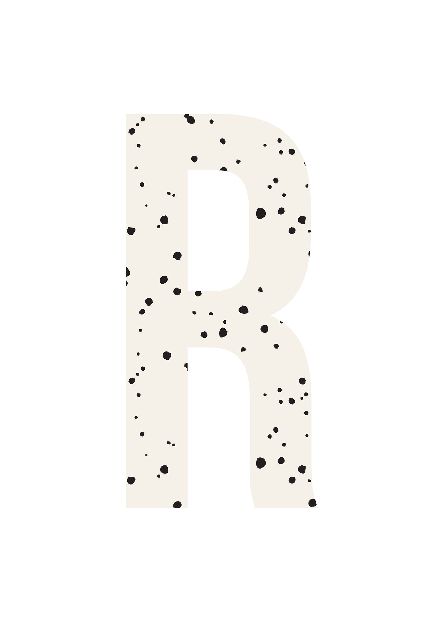 Bokstavstavla små prickar - O-Ö