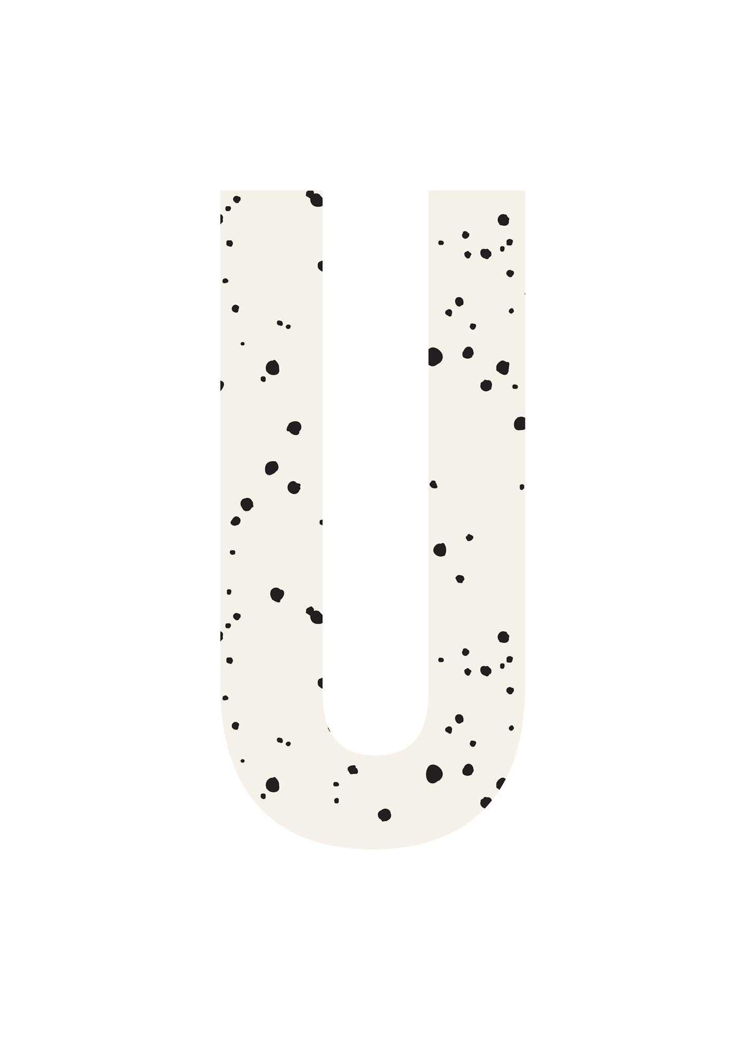 Bokstavstavla små prickar - O-Ö