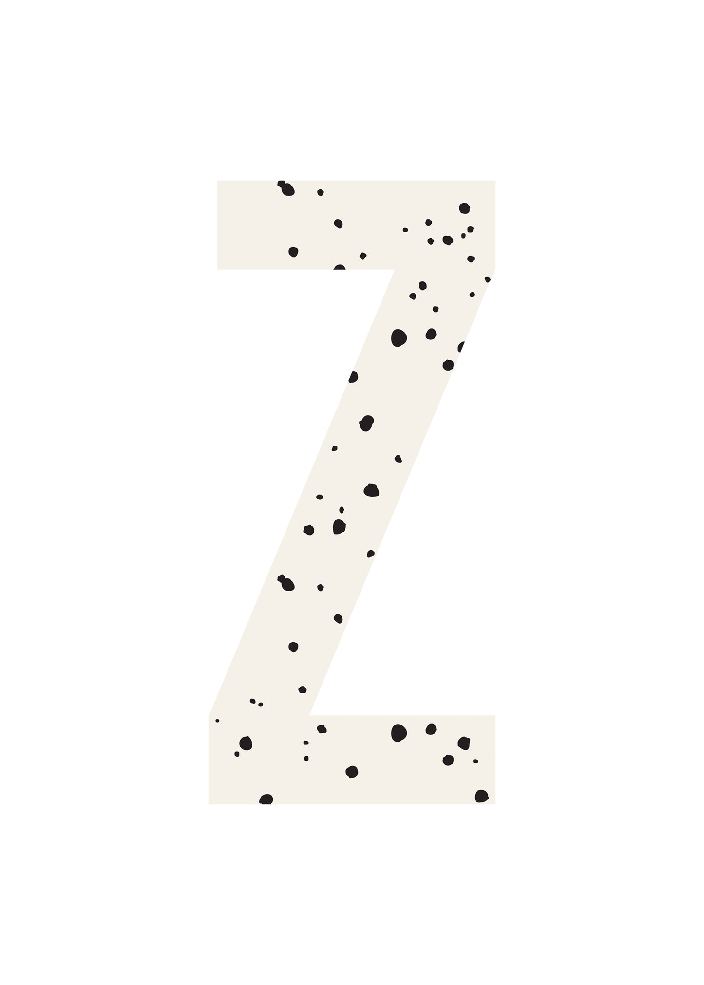 Bokstavstavla små prickar - O-Ö