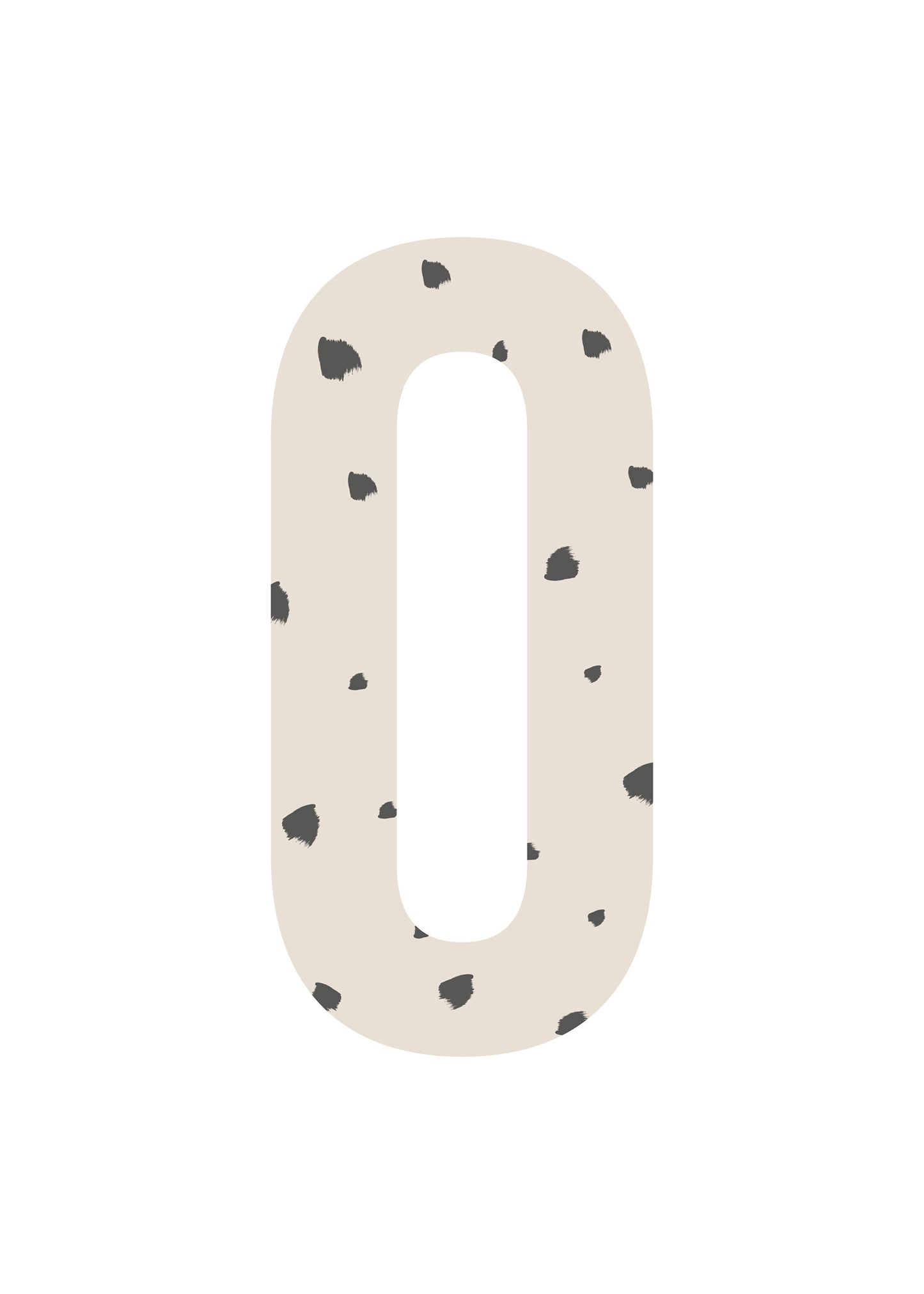 Bokstavstavla fläckar - O-Ö