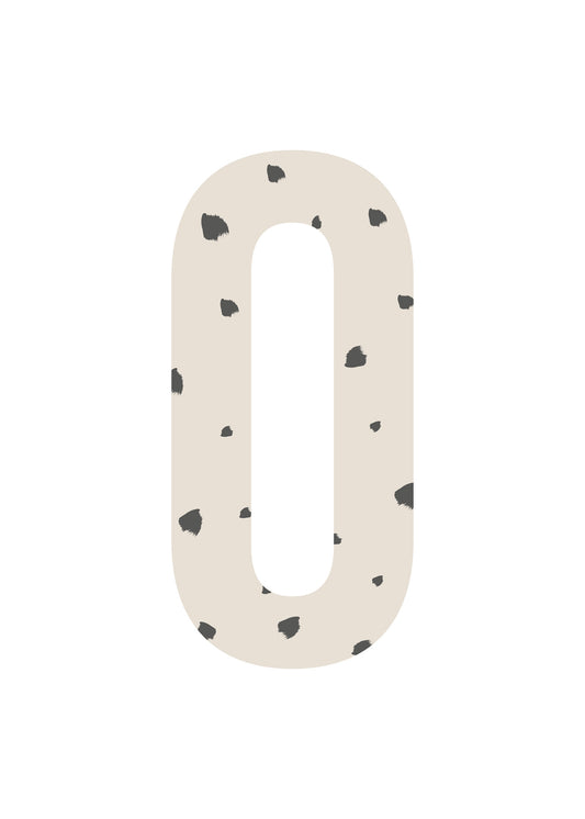 Bokstavstavla fläckar - O-Ö
