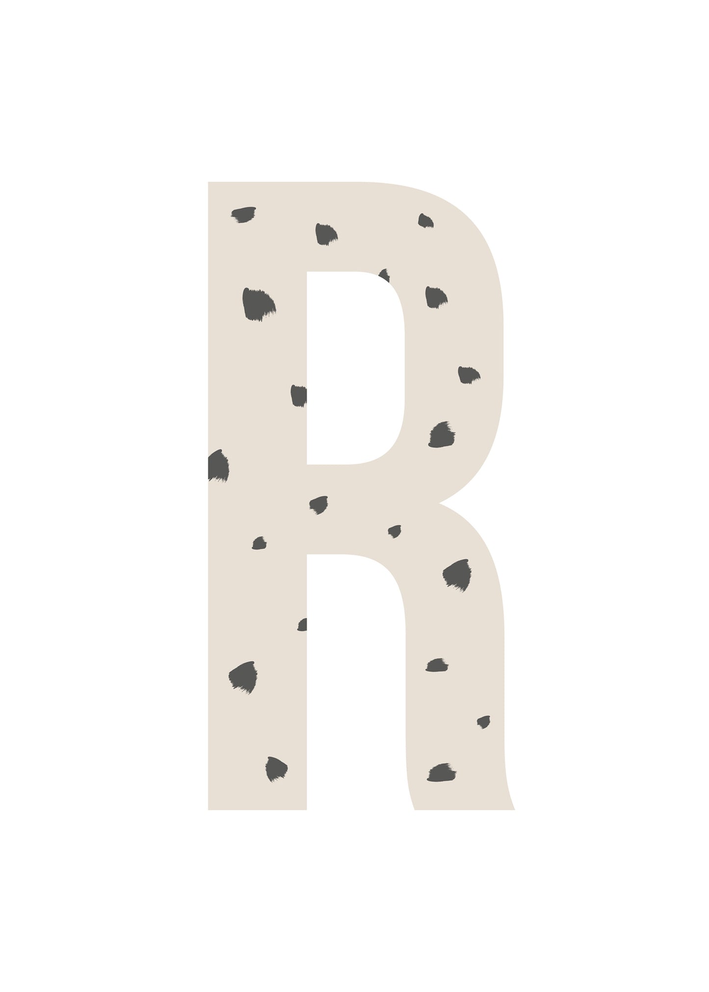 Bokstavstavla fläckar - O-Ö