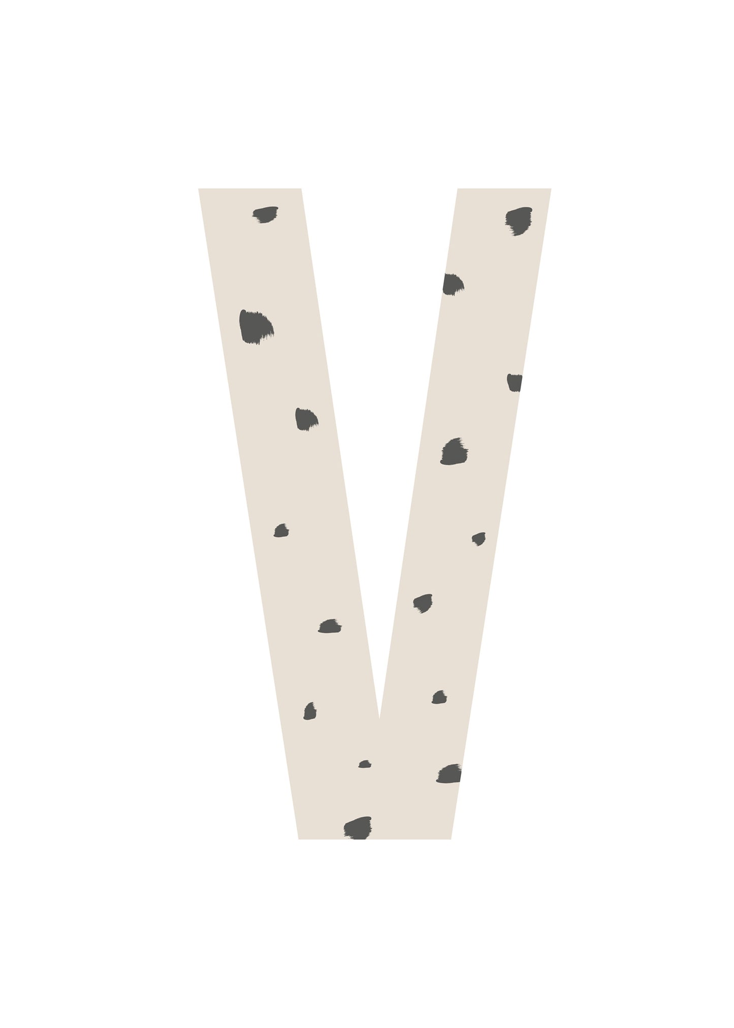 Bokstavstavla fläckar - O-Ö