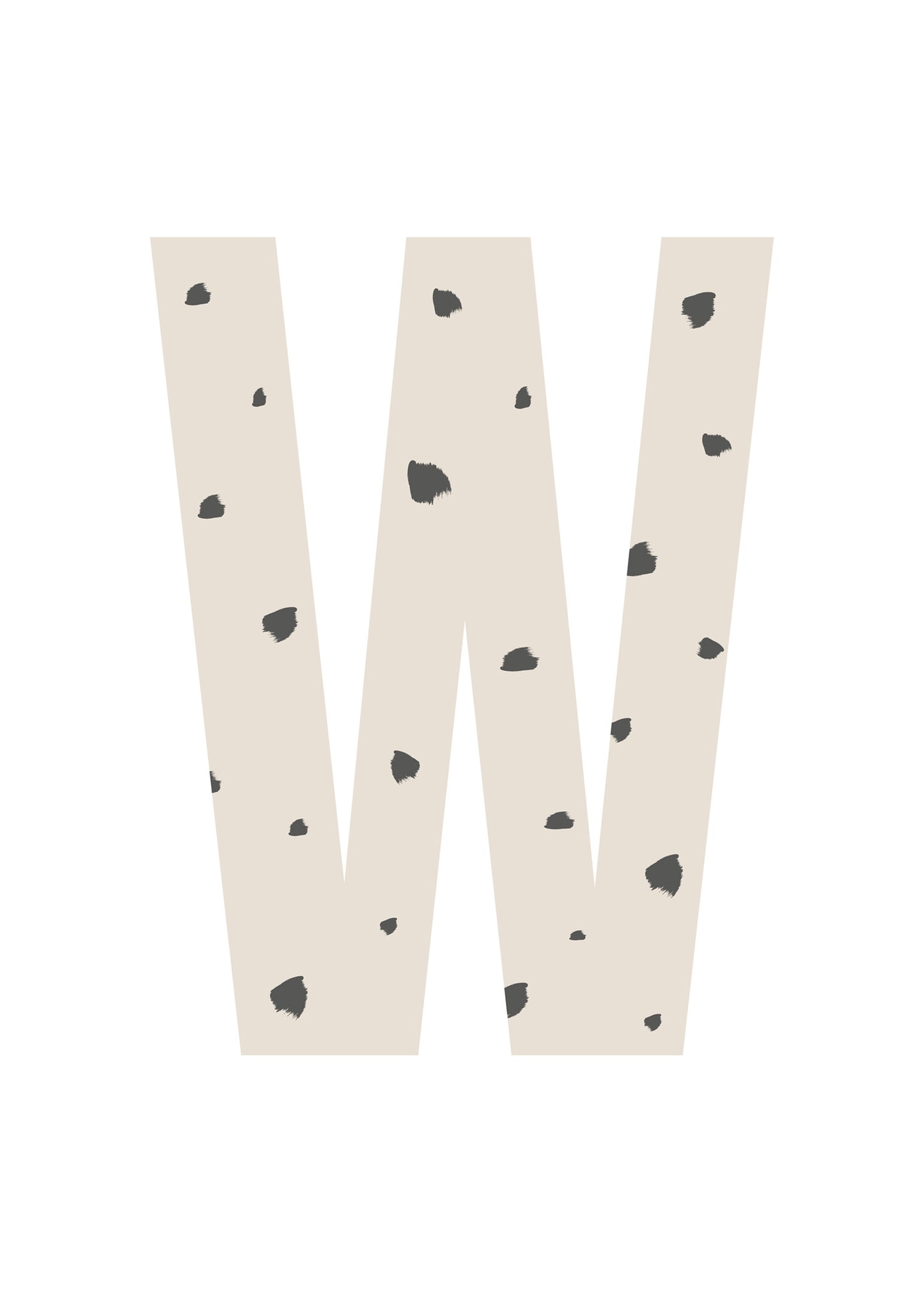 Bokstavstavla fläckar - O-Ö