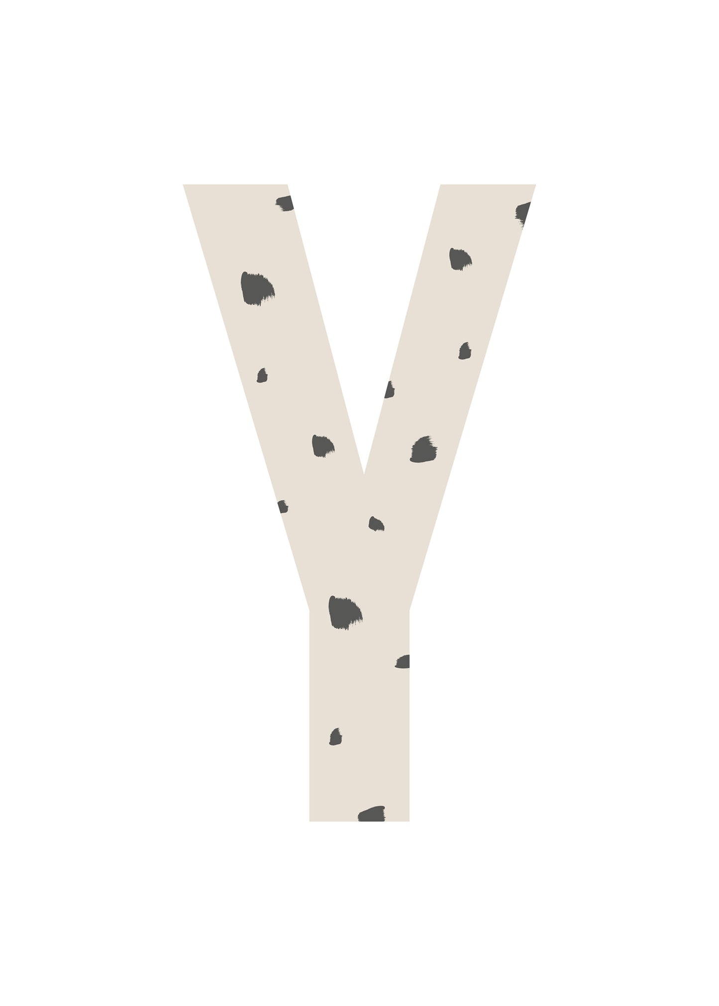 Bokstavstavla fläckar - O-Ö