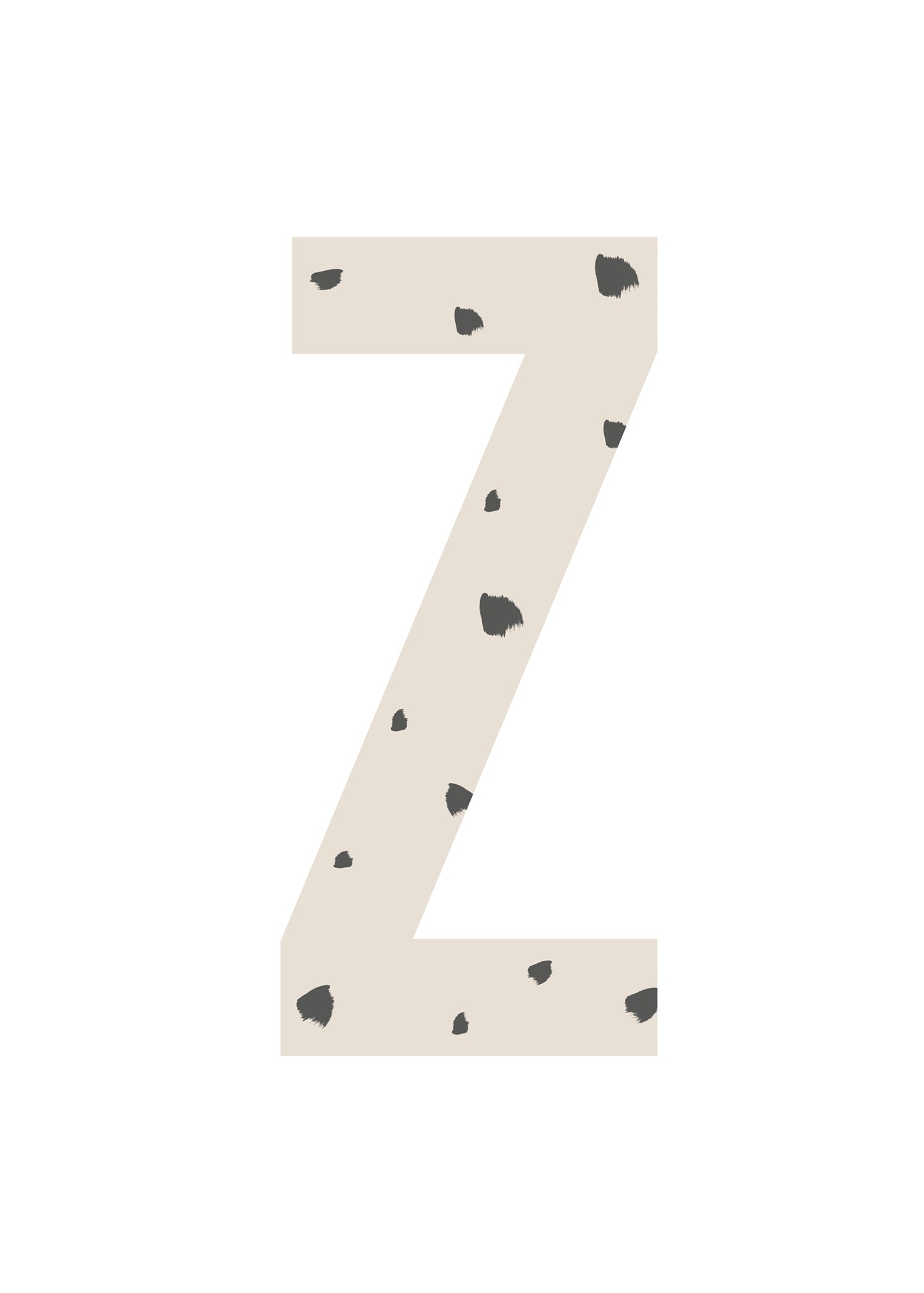 Bokstavstavla fläckar - O-Ö