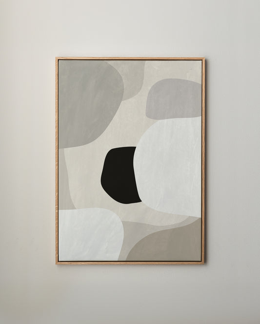 Organiska former canvastavla