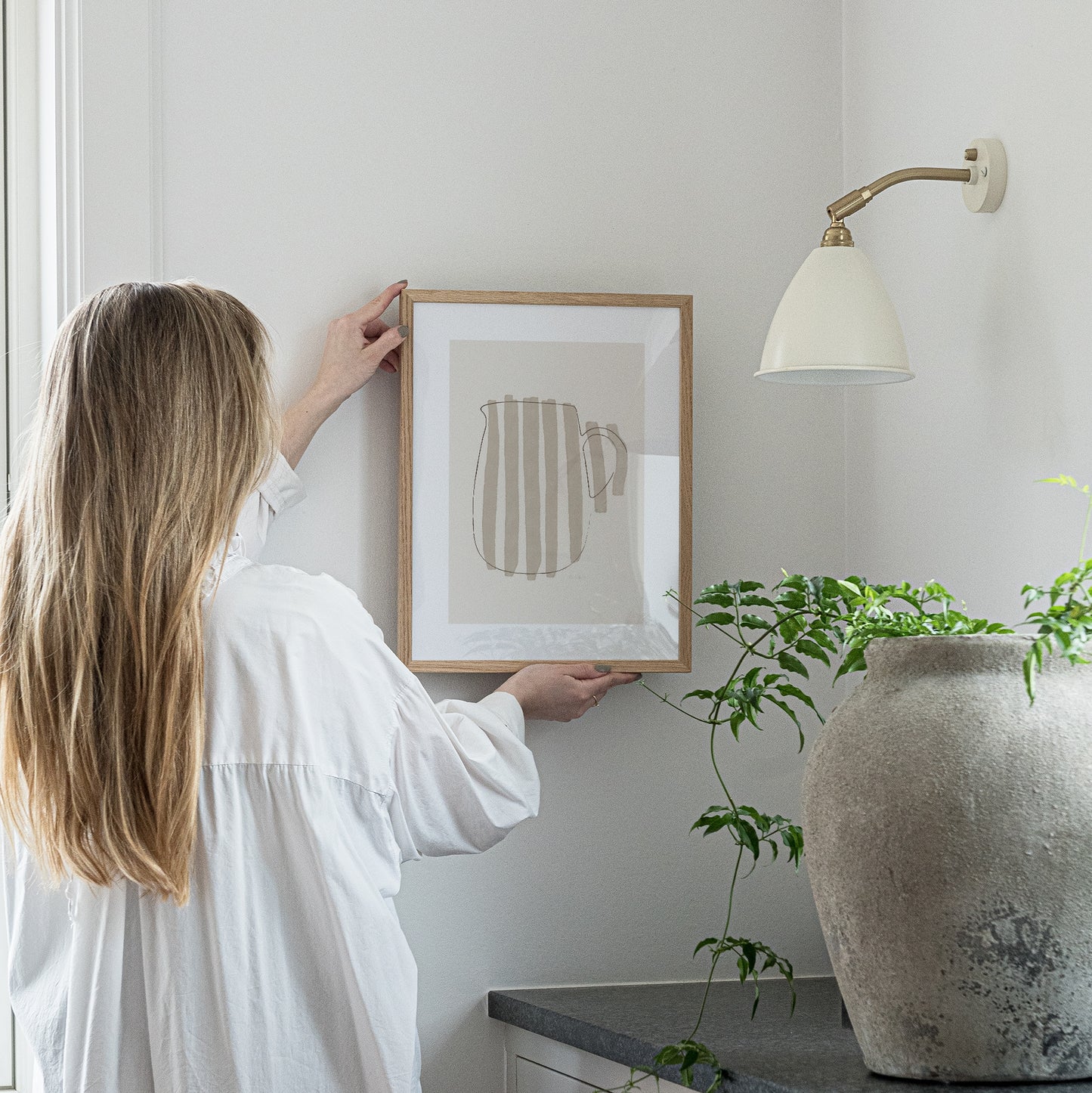 Randig karaff poster