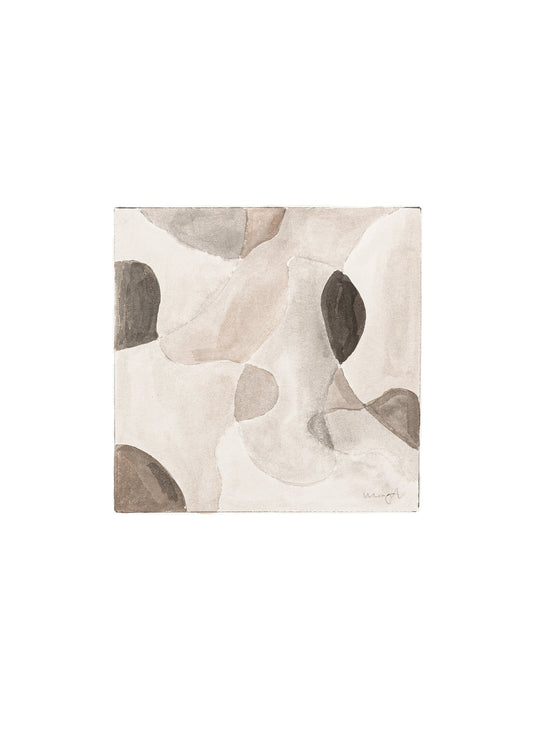 Vattenfärg abstrakt poster