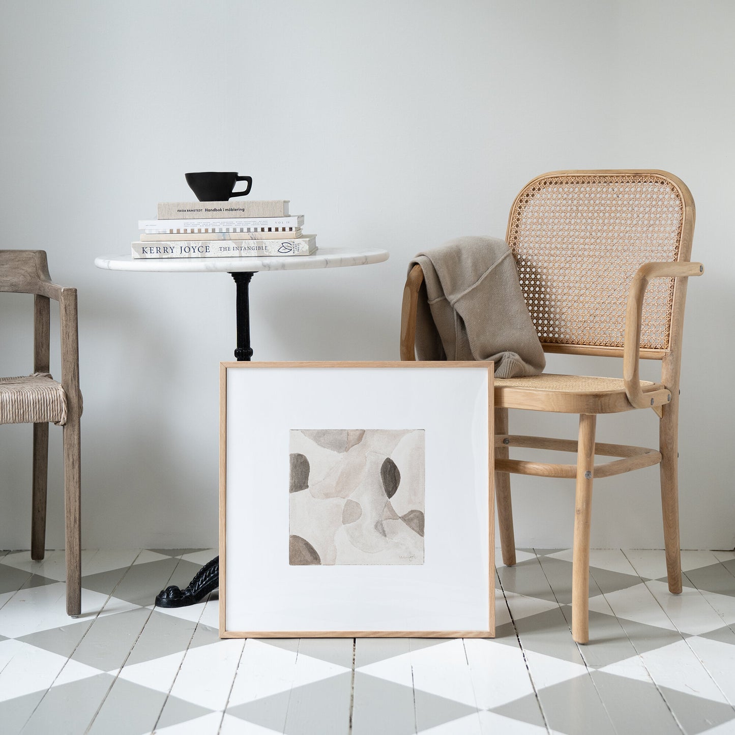 Vattenfärg abstrakt poster