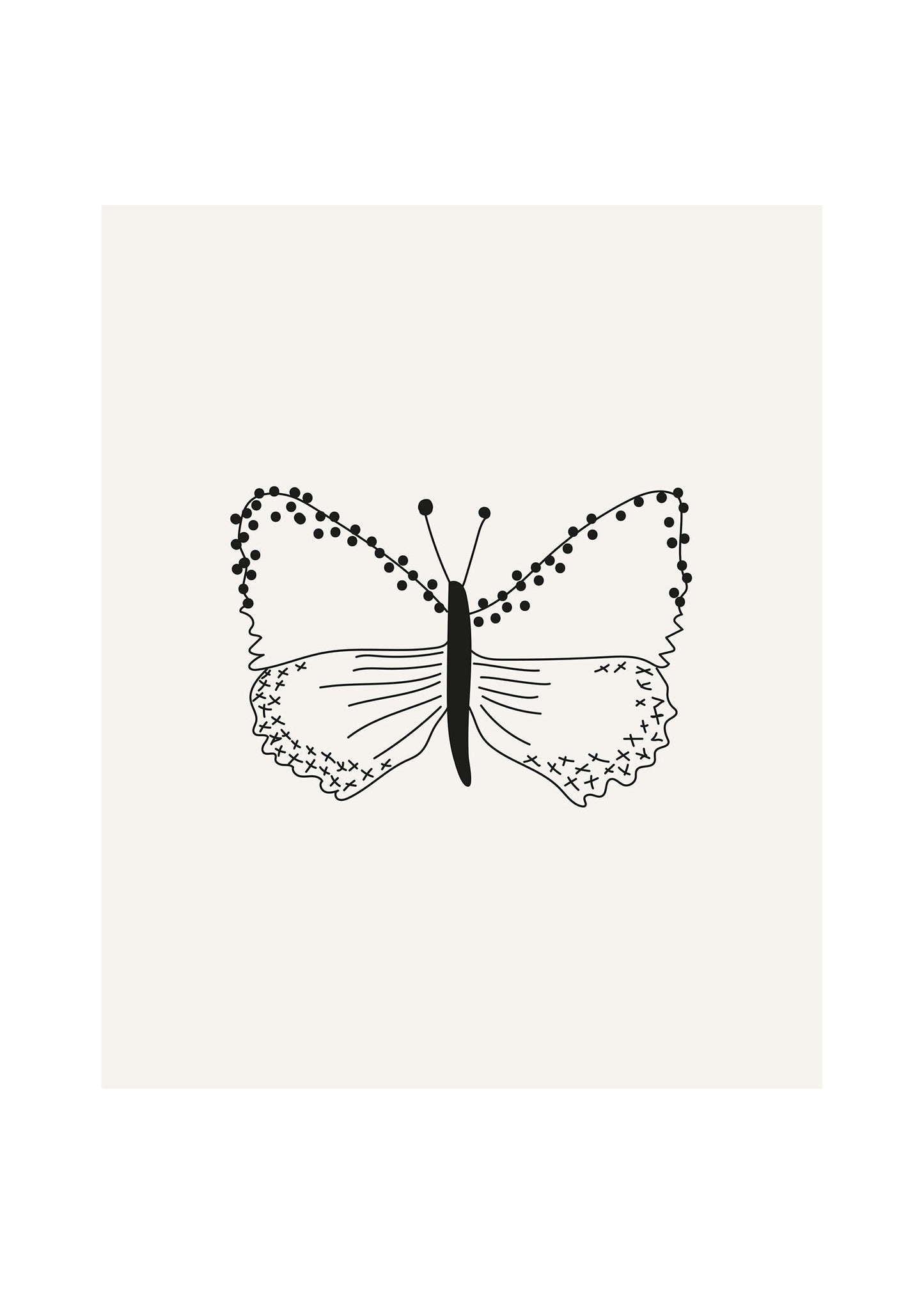 Fjäril poster