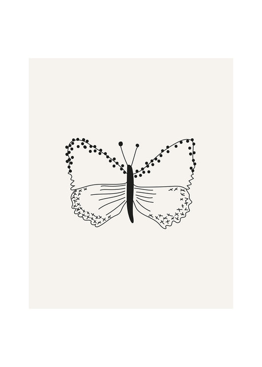 Fjäril poster