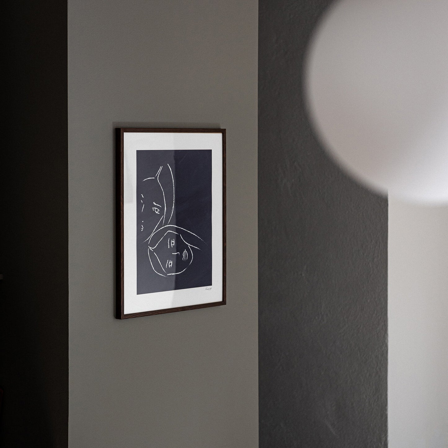 Trygghet poster blå