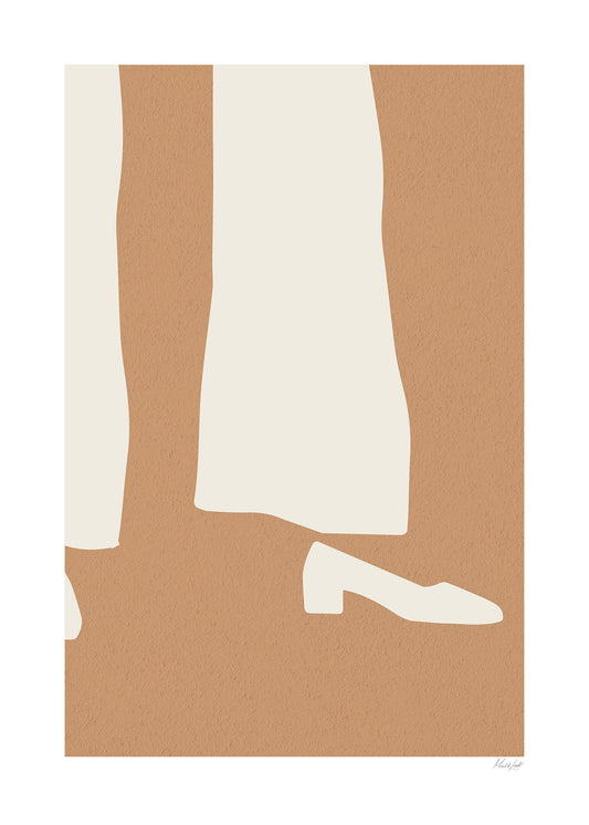 Stil poster terrakotta