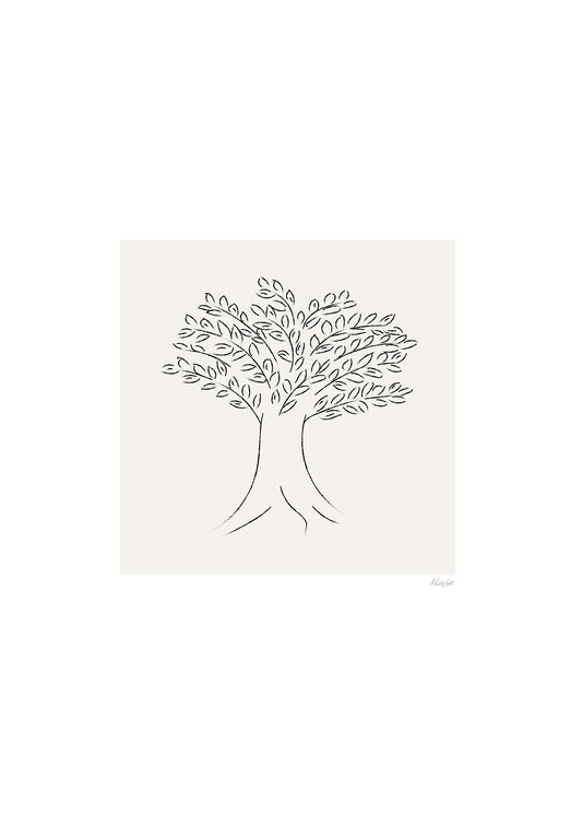 Träd poster