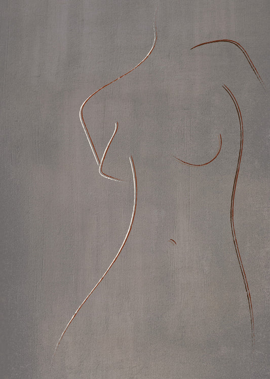 Mjuka konturer poster  