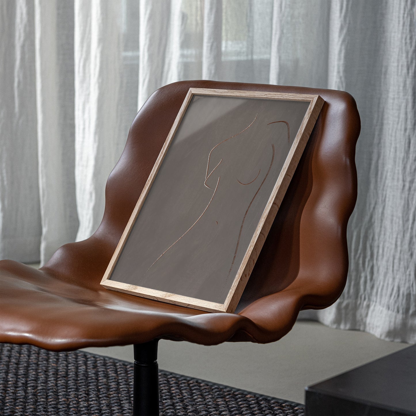 Mjuka konturer poster  