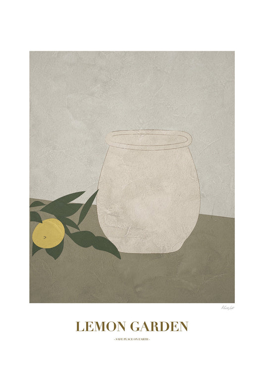 Stilleben Citron Poster