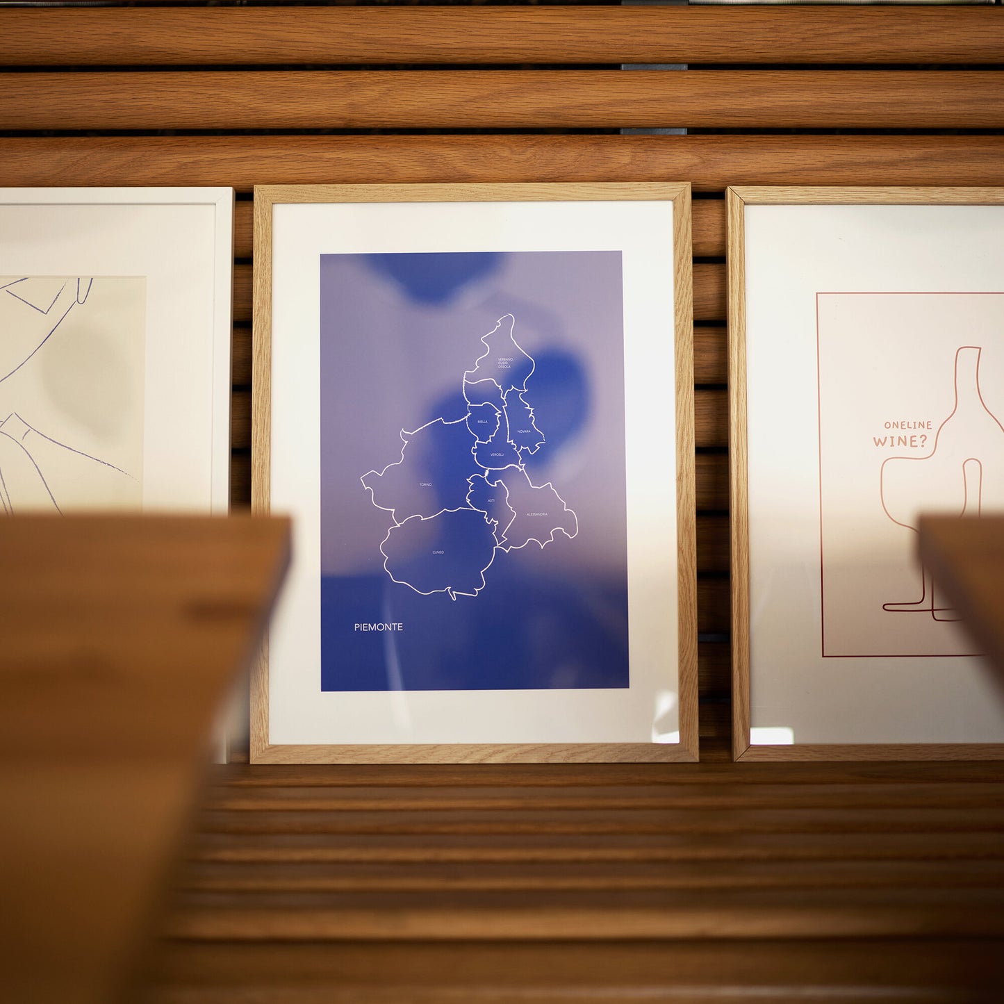 Piemonte poster blå