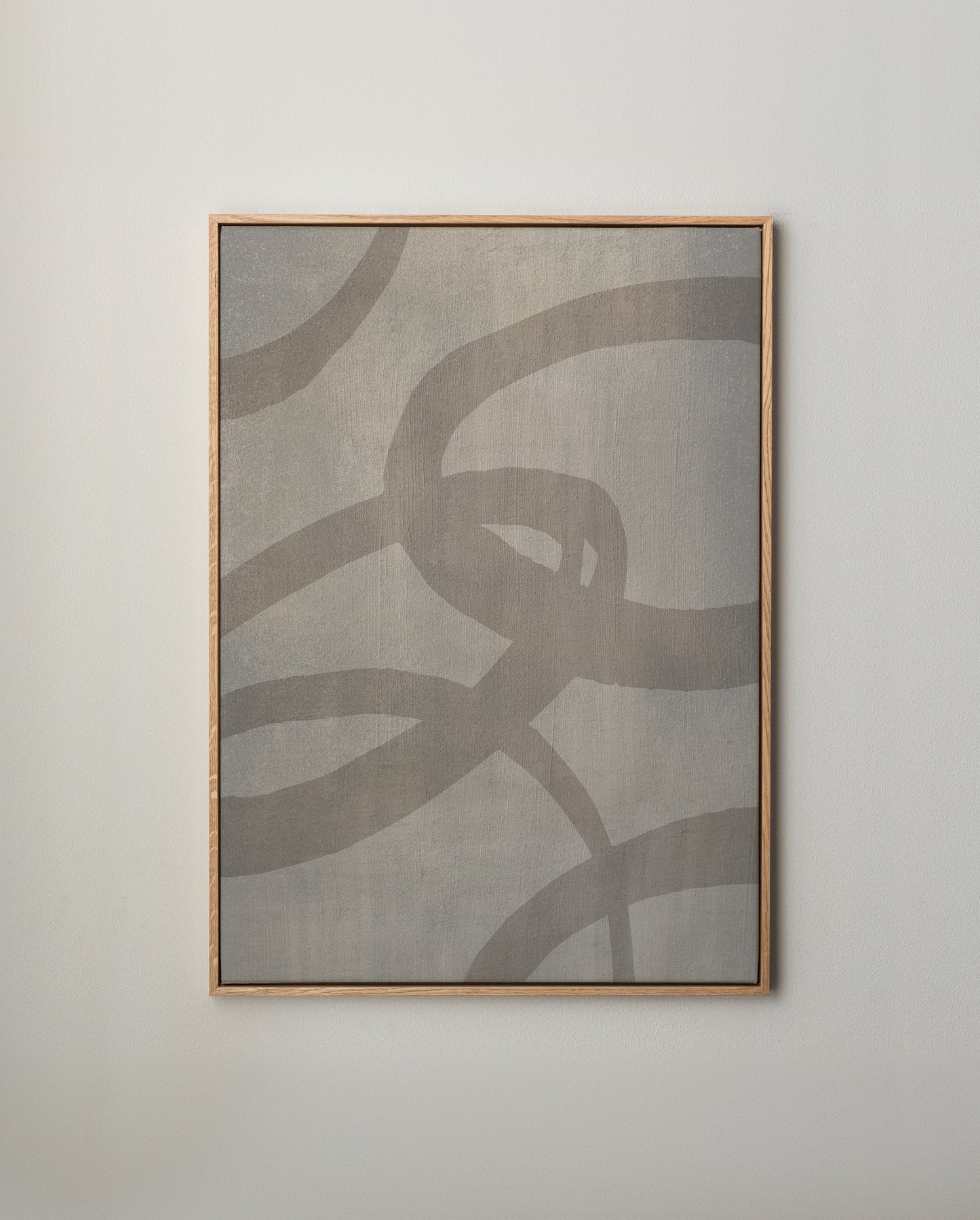 Abstrakta ringar canvastavla