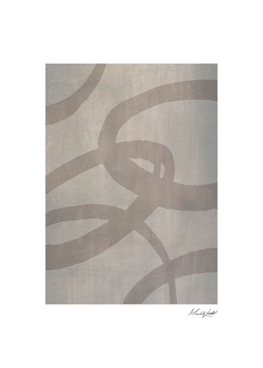 Abstrakta ringar poster