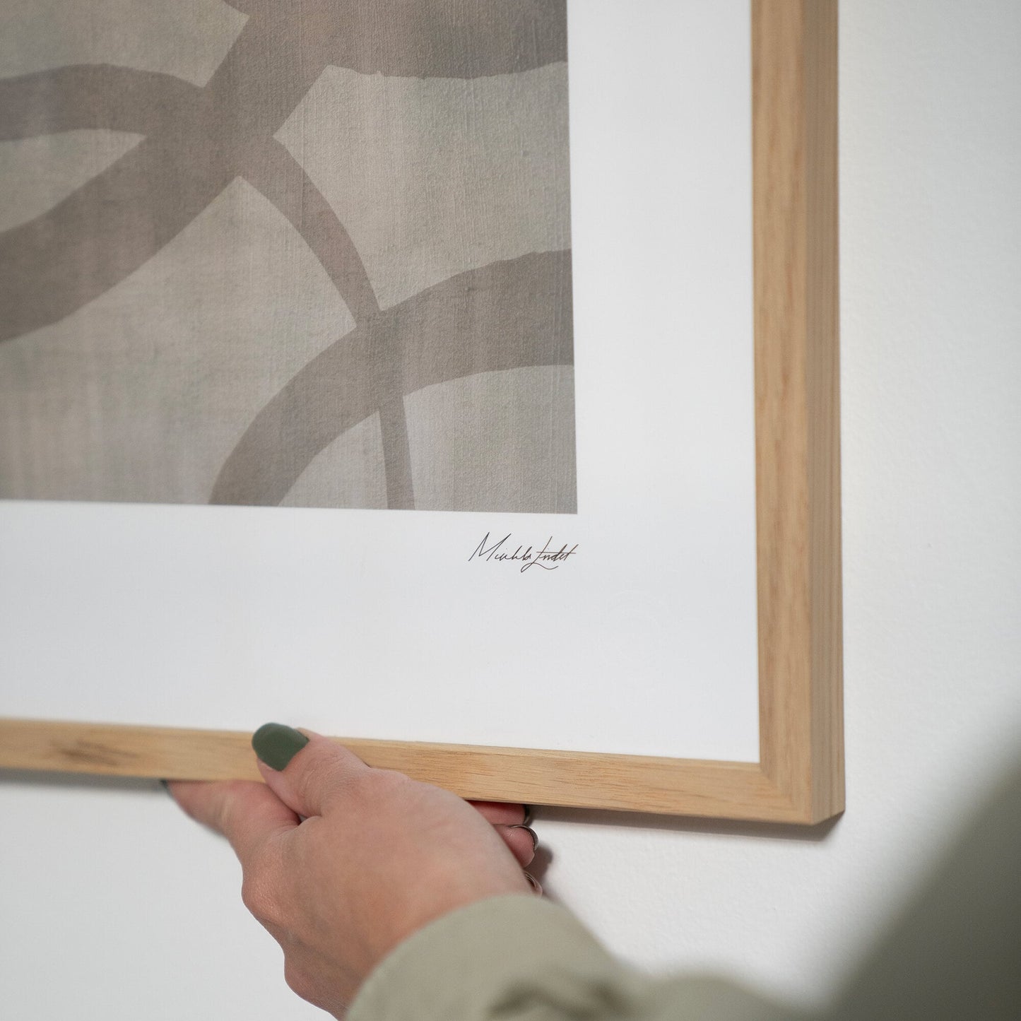 Abstrakta ringar poster