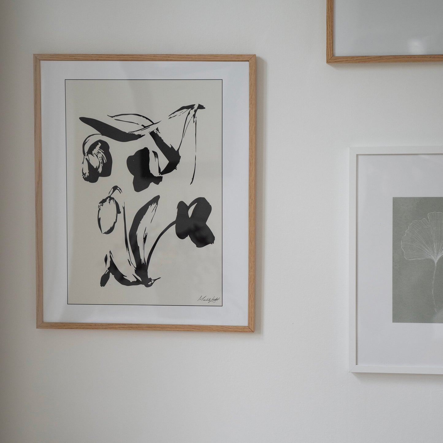 Tulpaner abstrakt poster