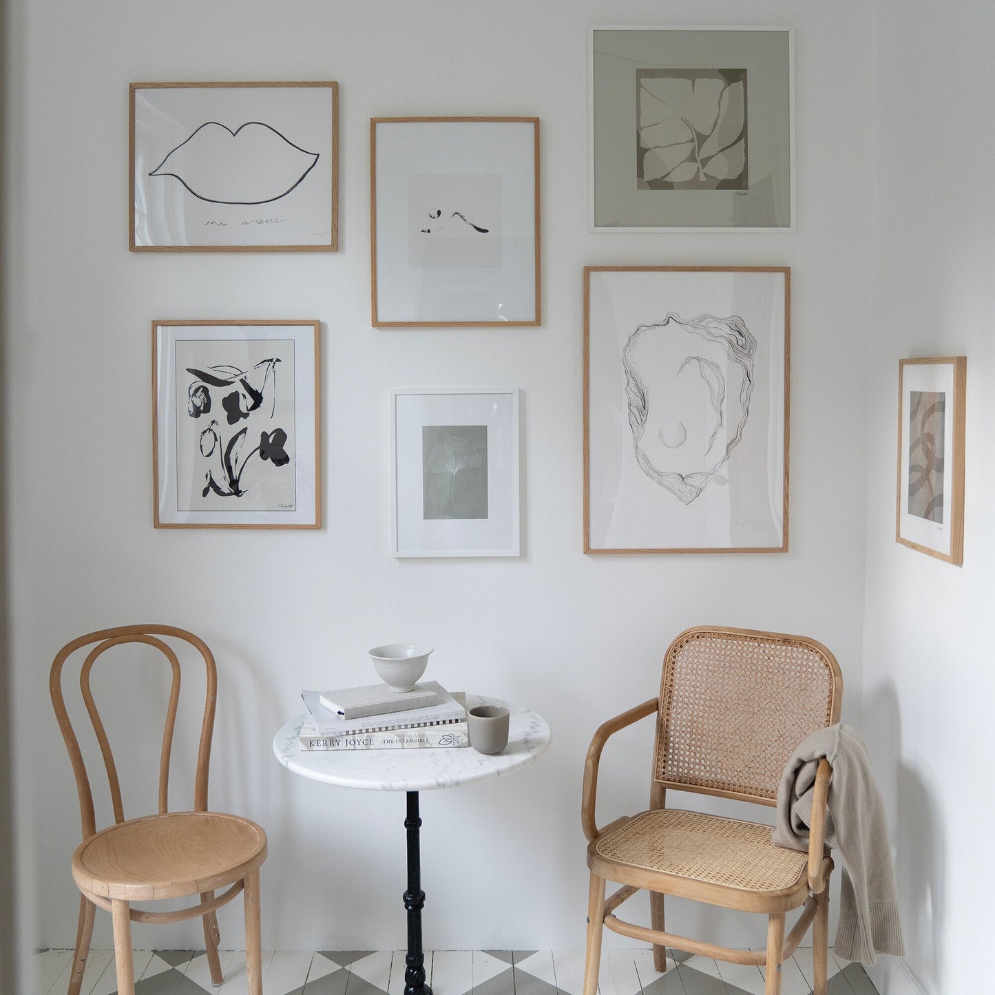 Tulpaner abstrakt poster