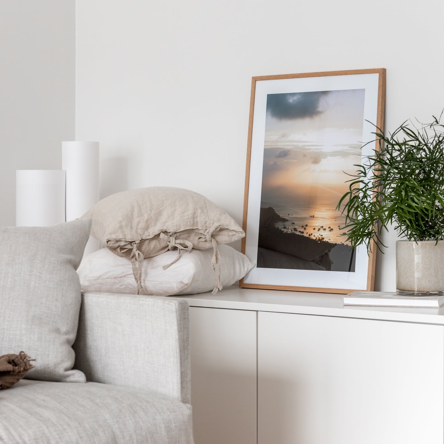 Förankrad fotoposter