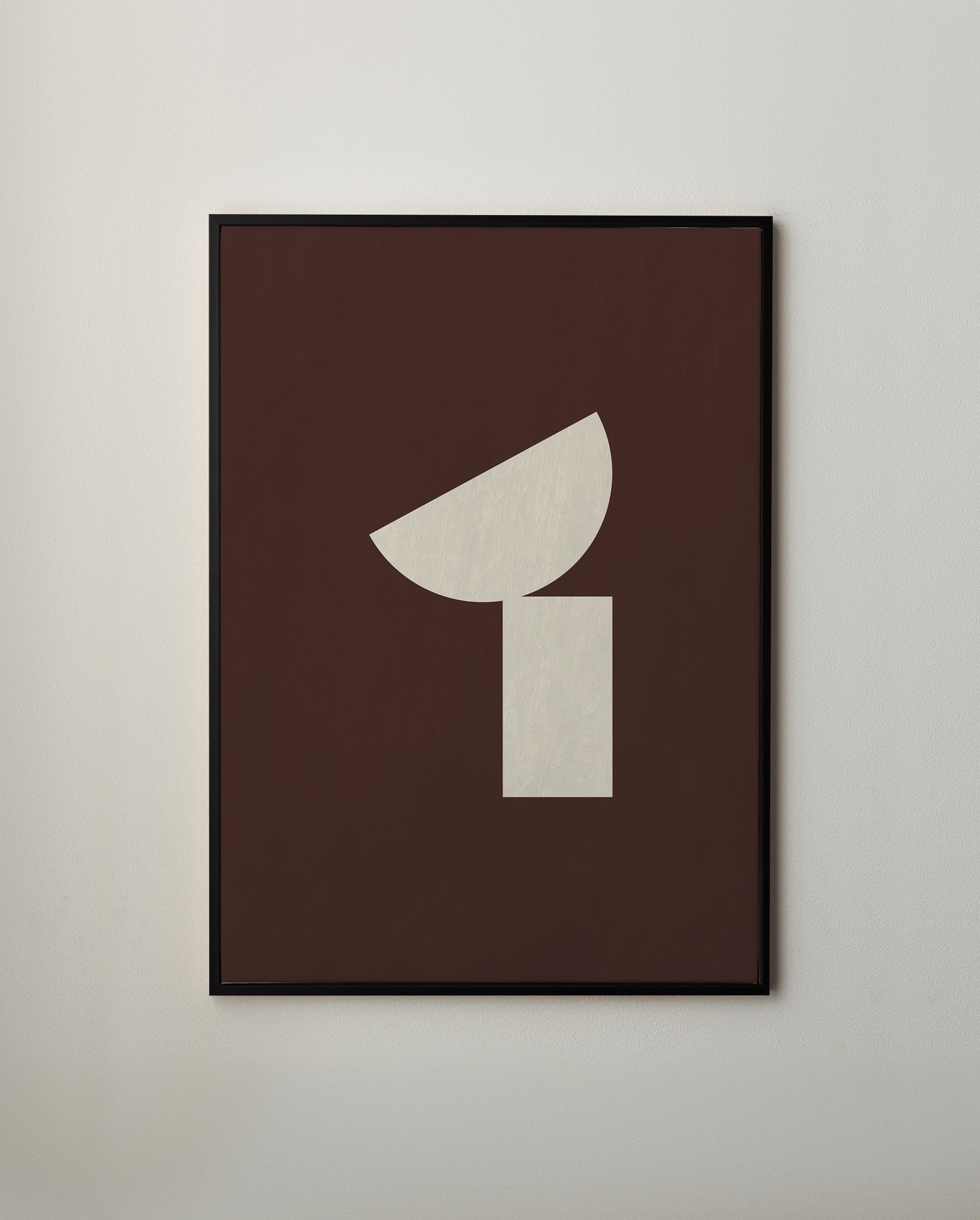 Mörk balans canvastavla